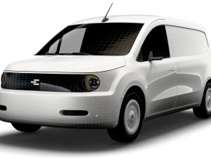 Generic EV Small Van LWB 2023 3D 模型