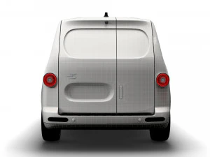 Generic EV Small Van LWB 2023 3D Model