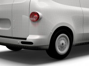 Generic EV Small Van LWB 2023 3D 模型