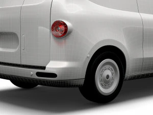 Generic EV Small Van LWB 2023 3D Model