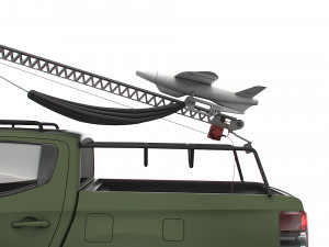 Mitsubishi L200 RAM II UAV 2023 Model 3D