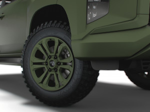 Mitsubishi L200 RAM II UAV 2023 Model 3D