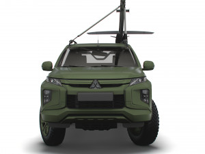 Mitsubishi L200 RAM II UAV 2023 Model 3D