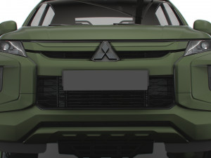Mitsubishi L200 RAM II UAV 2023 Model 3D