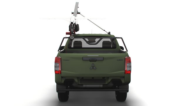 Mitsubishi L200 RAM II UAV 2023 3D Model in SUV 3DExport