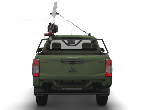 Mitsubishi L200 RAM II UAV 2023 Model 3D