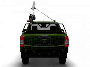 Mitsubishi L200 RAM II UAV 2023 Model 3D