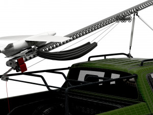 Mitsubishi L200 RAM II UAV 2023 Model 3D