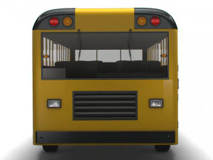 一般的なスクールバス 3Dモデル