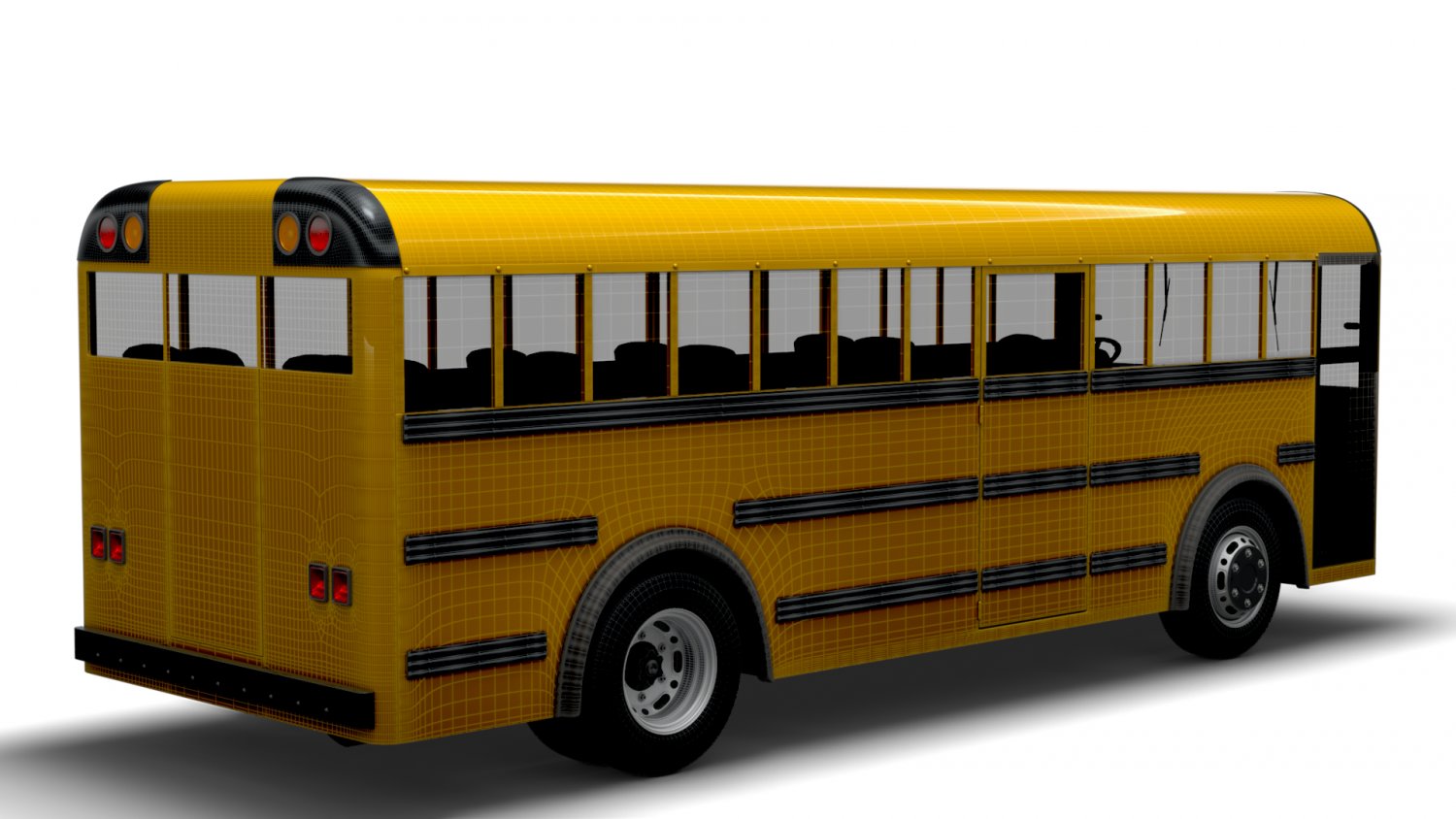 Bus 3d model. Bus 3d model
