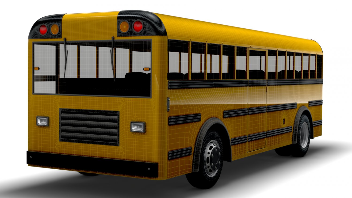 Bus 3d model. Bus 3d model