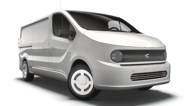 Generic EV Mid Van LWB 2023 3D मॉडल .c4d .max .obj .3ds .fbx .stl .blend 