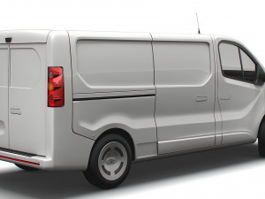 Generic EV Mid Van LWB 2023 3D मॉडल