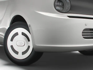 Van EV Mid Gen&eacute;rico LWB 2023 Modelo 3D