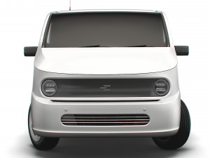 Generic EV Mid Van LWB 2023 3D मॉडल