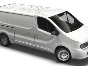 Van EV Mid Gen&eacute;rico LWB 2023 Modelo 3D