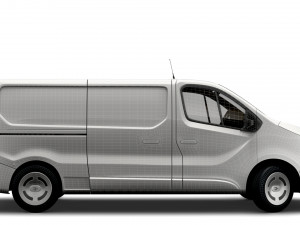 Generic EV Mid Van LWB 2023 3D मॉडल
