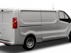 Generic EV Mid Van LWB 2023 3D मॉडल