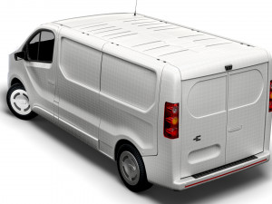 Generic EV Mid Van LWB 2023 3D मॉडल