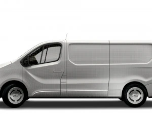 Van EV Mid Gen&eacute;rico LWB 2023 Modelo 3D