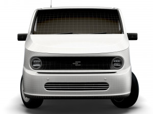 Generic EV Mid Van LWB 2023 3D मॉडल