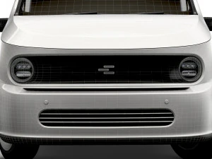 Van EV Mid Gen&eacute;rico LWB 2023 Modelo 3D