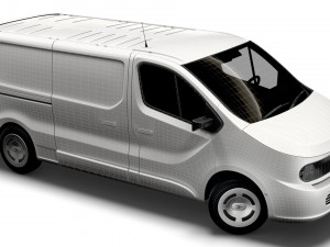 Generic EV Mid Van LWB 2023 3D मॉडल