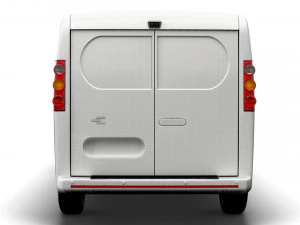 Van EV Mid Gen&eacute;rico LWB 2023 Modelo 3D