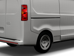 Generic EV Mid Van LWB 2023 3D मॉडल