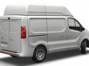 Generic EV Mid Van L1H2 2023 3D Модель