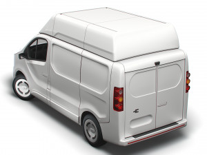 Generic EV Mid Van L1H2 2023 3D Модель