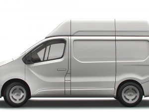 Generic EV Mid Van L1H2 2023 3D Model