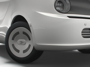 Generic EV Mid Van L1H2 2023 3D Модель