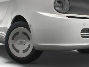 Generic EV Mid Van L1H2 2023 3D Model
