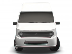 Generic EV Mid Van L1H2 2023 3D Модель