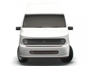 Generic EV Mid Van L1H2 2023 3D Model