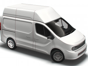 Generic EV Mid Van L1H2 2023 3D Модель