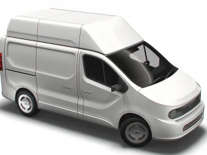 Generic EV Mid Van L1H2 2023 3D Model