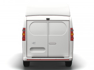 Generic EV Mid Van L1H2 2023 3D Модель