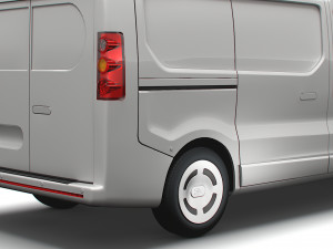 Generic EV Mid Van L1H2 2023 3D Модель