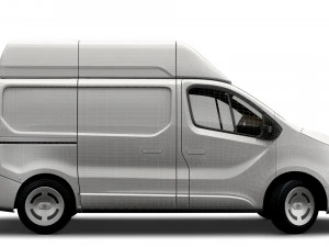 Generic EV Mid Van L1H2 2023 3D Model