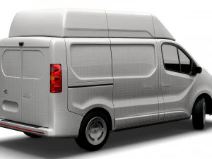 Generic EV Mid Van L1H2 2023 3D Model