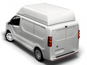 Generic EV Mid Van L1H2 2023 3D Модель