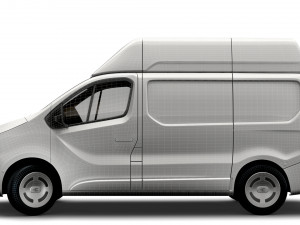 Generic EV Mid Van L1H2 2023 3D Модель