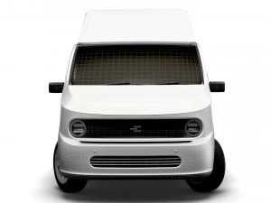 Generic EV Mid Van L1H2 2023 3D Model