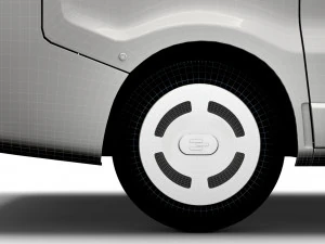 Generic EV Mid Van L1H2 2023 3D Model