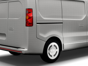 Generic EV Mid Van L1H2 2023 3D Модель