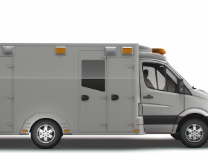 Mercedes Benz Sprinter Ambulance 2019 Modèle 3D