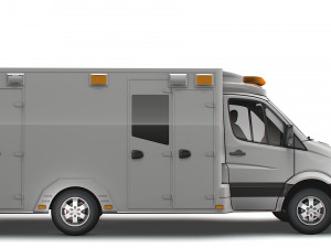 Mercedes Benz Sprinter Ambulance 2019 Modèle 3D