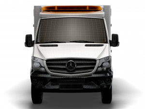 Mercedes Benz Sprinter Ambulance 2019 Modèle 3D
